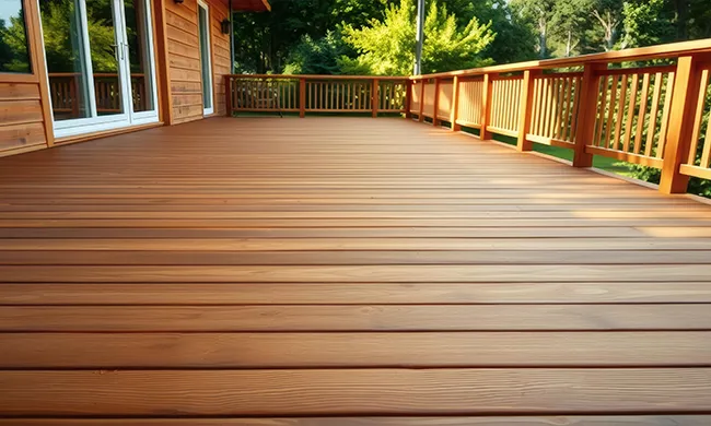 premium-wood-deck-installation-backyard-worcester-county.webp" alt="Premium custom wood deck with secure railings built for backyard outdoor living in Worcester County